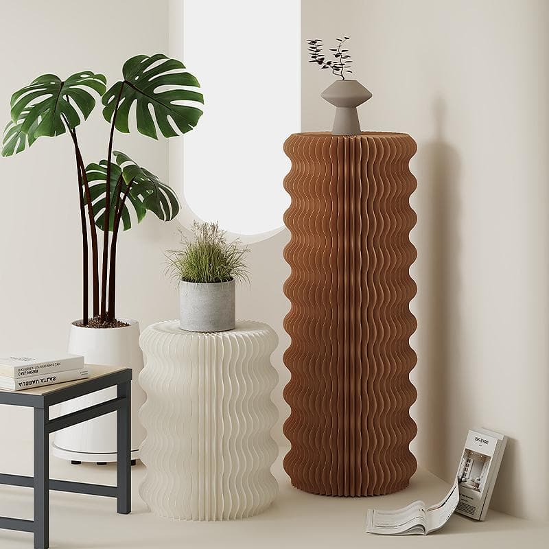 ディスプレイスタンド直径30cm高さ88㎝展示台 陳列台組立不要 展示会イベント