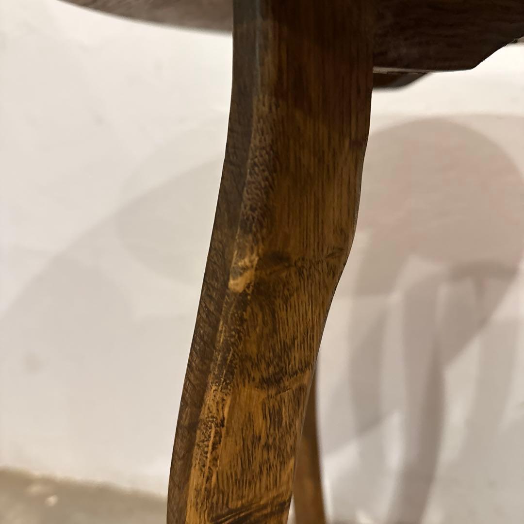 年末年始saleヴィンテージ　木製サイドテーブル　ラウンドテーブル