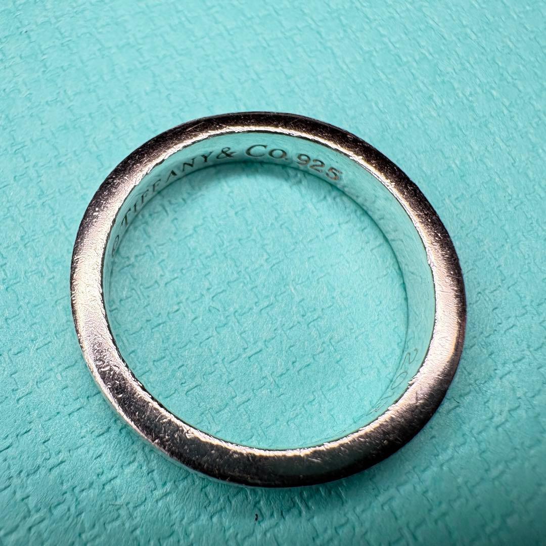 【美品】約19号 ティファニー Tiffany ナロー 1837リングSV925