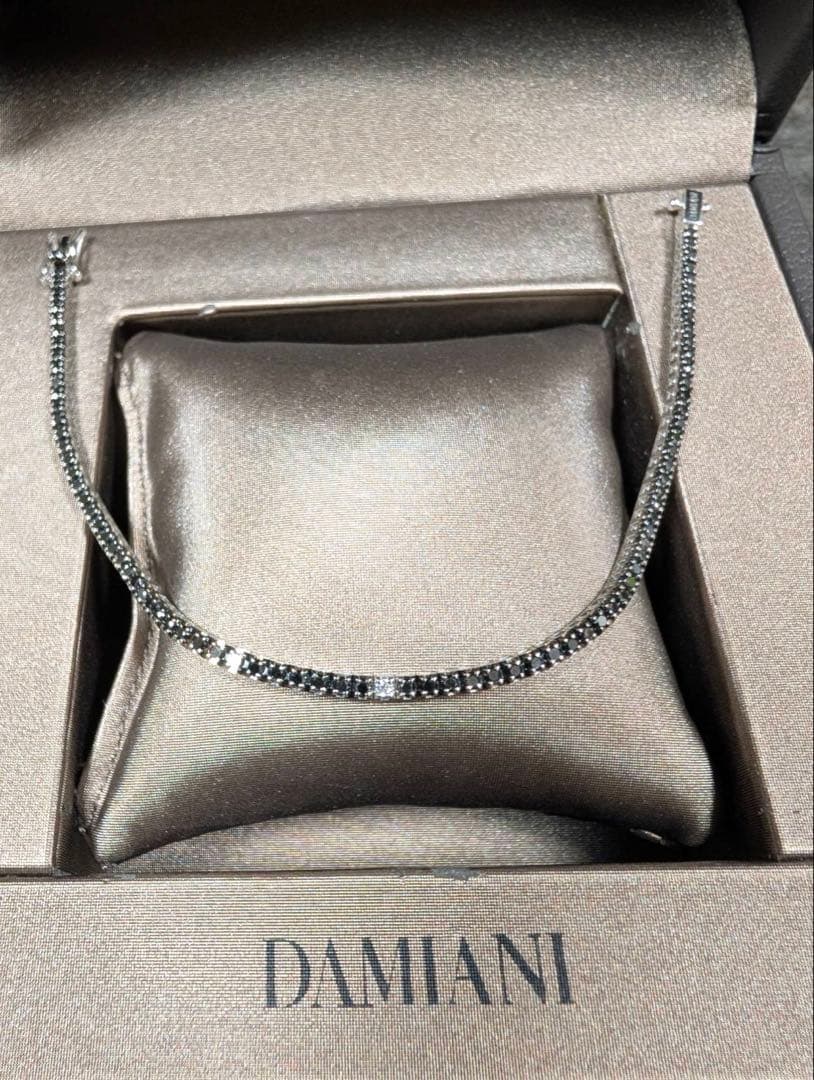 ダミアーニ ルーチェ ブラック ダイヤモンド ブレスレット・干場コラボモデル