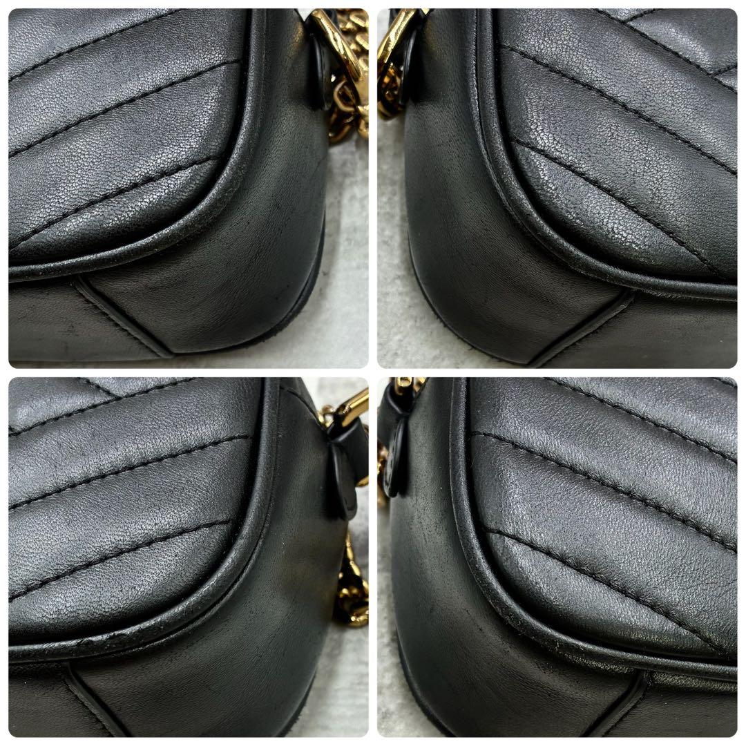 ✨美品✨トリーバーチ　ショルダーバッグ キルティング　フレミング　レザー　黒