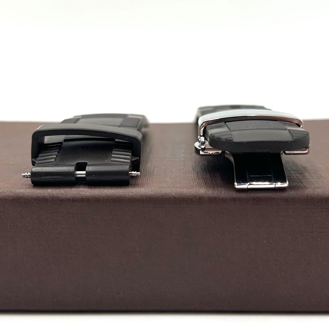 【極美品】 正規品 ルイヴィトン タンブール ラバーベルト ダミエ ブラック