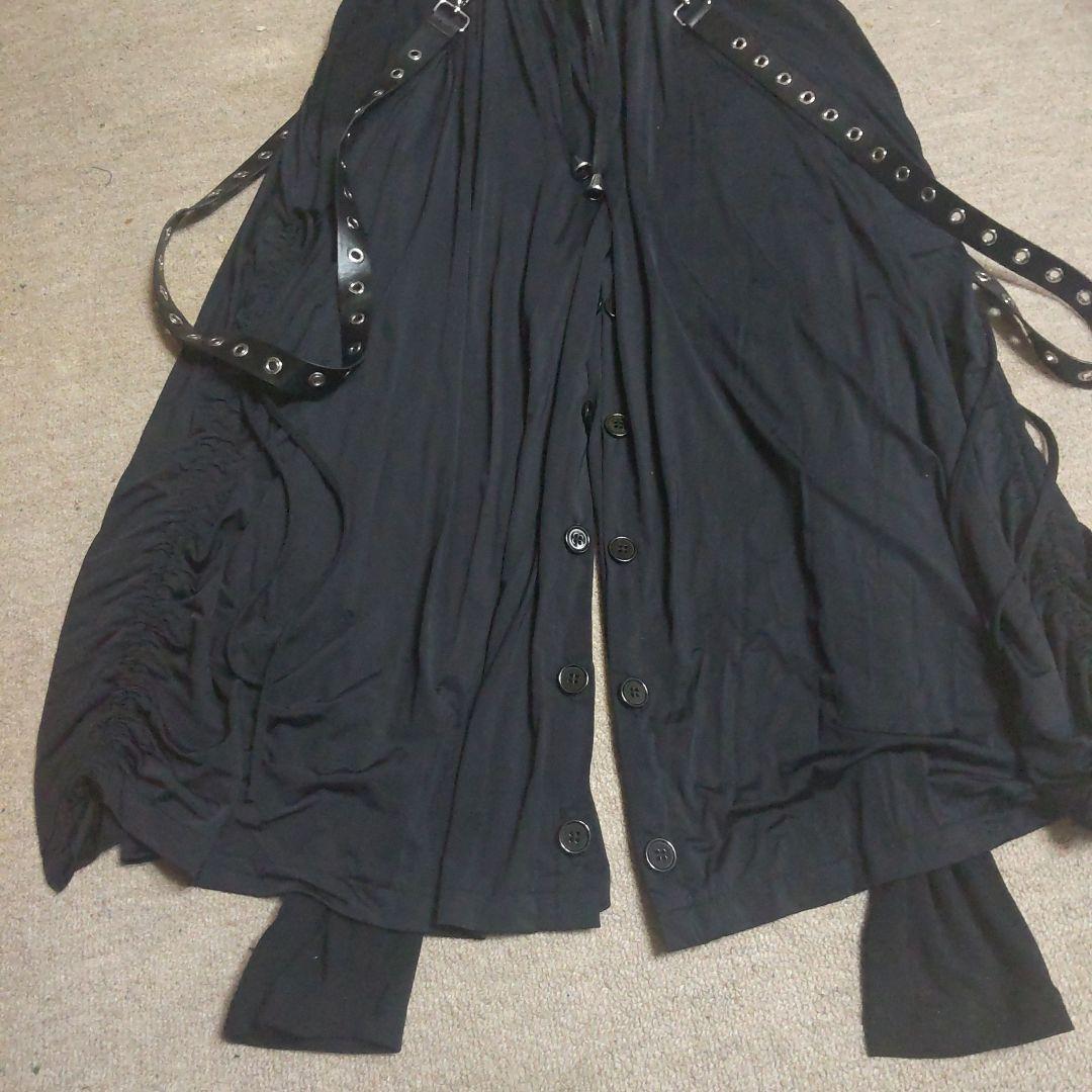 新品 CIVARIZE サスペンダー付き ワイド サルエル パンツ 黒