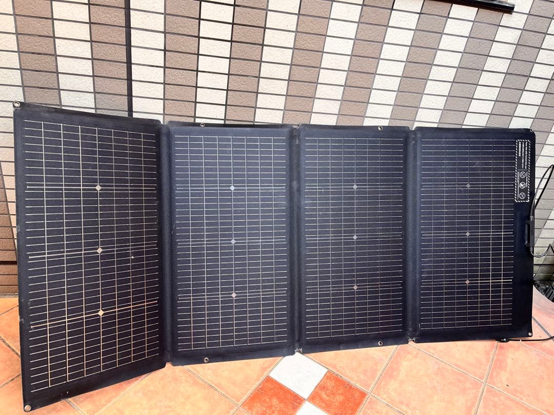 エコフロー　220w ソーラーパネル　折りたたみ