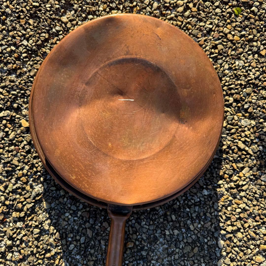 フランス アンティーク ヴィンテージ ブロンズ製 ベッドウォーマー