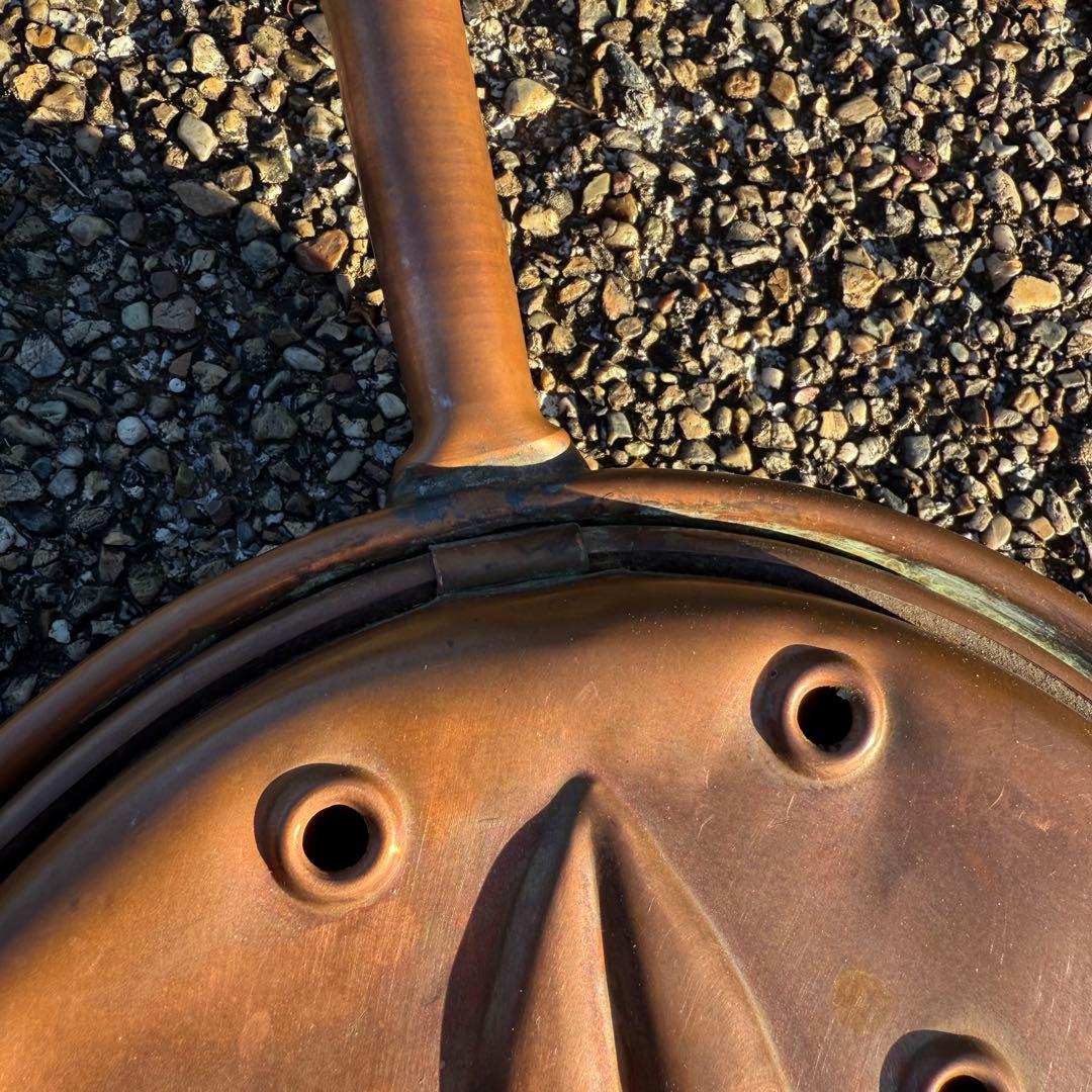 フランス アンティーク ヴィンテージ ブロンズ製 ベッドウォーマー