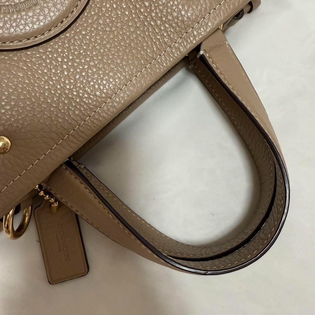 【未使用級/保存袋付】コーチ 5268 デンプシー トート 2way バッグ