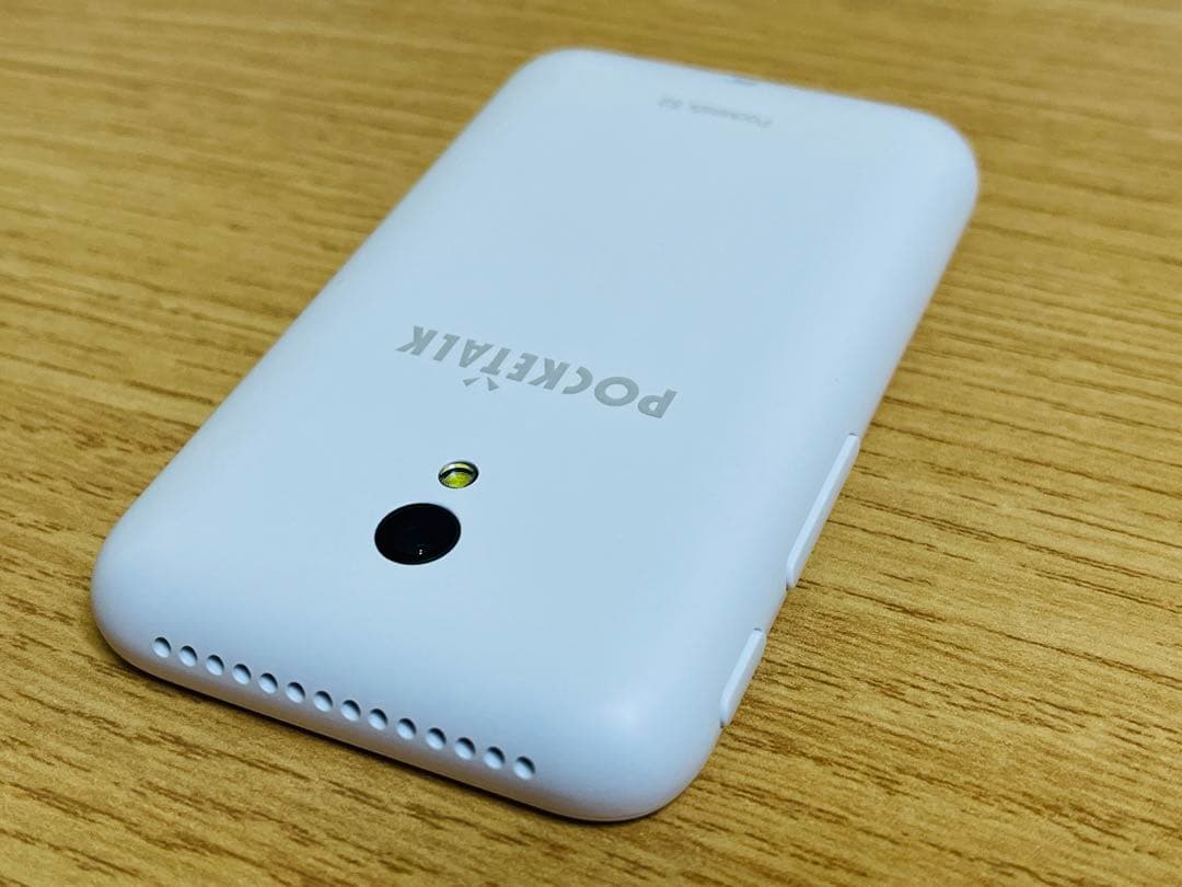 【極美品】POCKETALK（ポケトーク） S2 翻訳機 ホワイト　PTS2-W