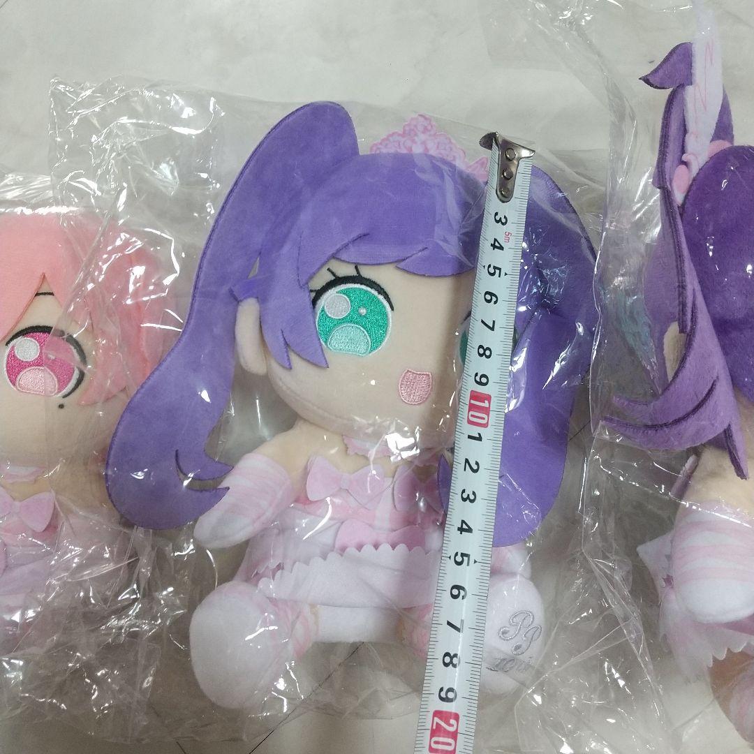 新品未開封　プリパラ10th　 真中らぁら　東堂シオン　レオナ　ぬいぐるみ