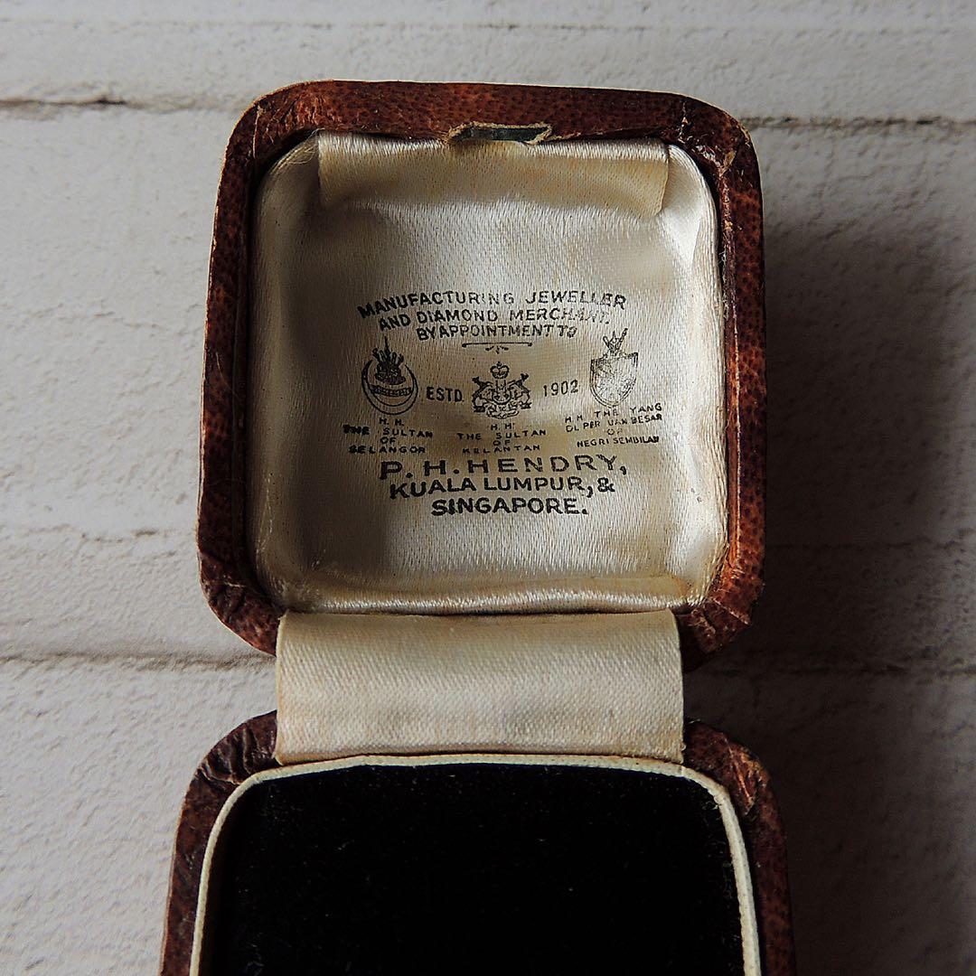 【希少】アンティーク ジュエリーケース P.H. HENDRY 王室御用達