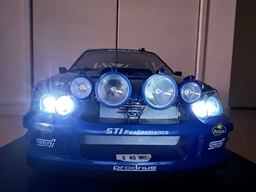 【完成品】1/8 アシェット 週刊 スバル インプレッサをつくる