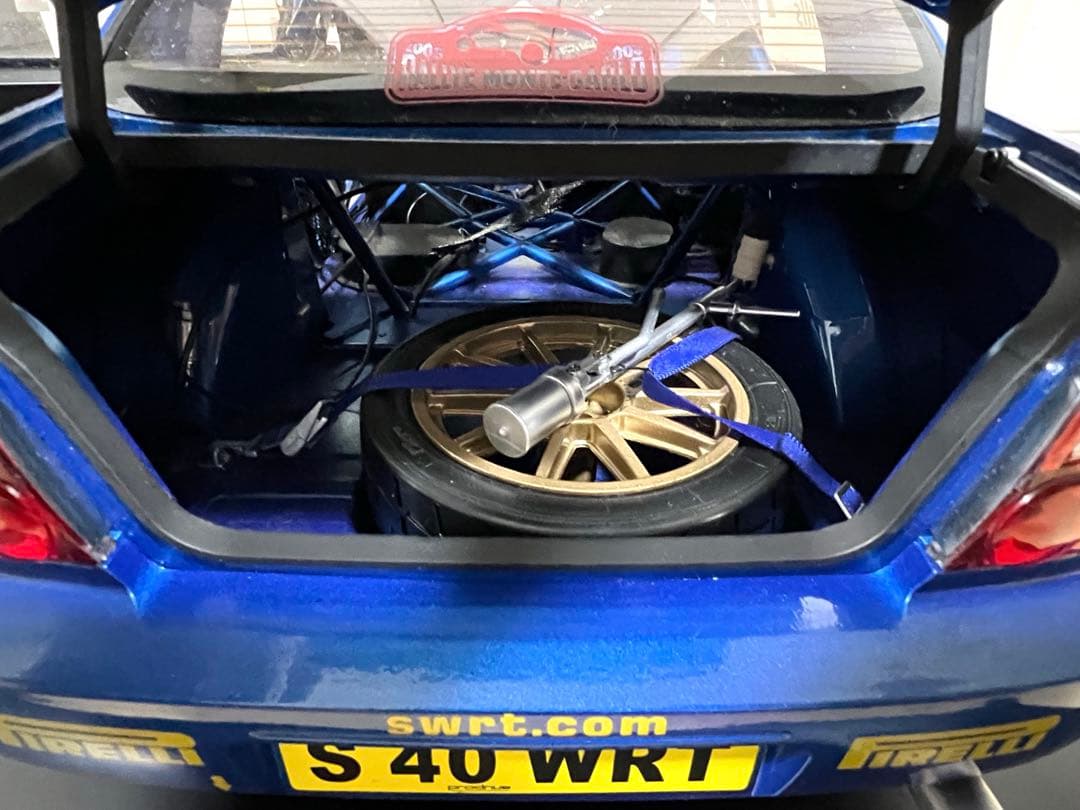 【完成品】1/8 アシェット 週刊 スバル インプレッサをつくる