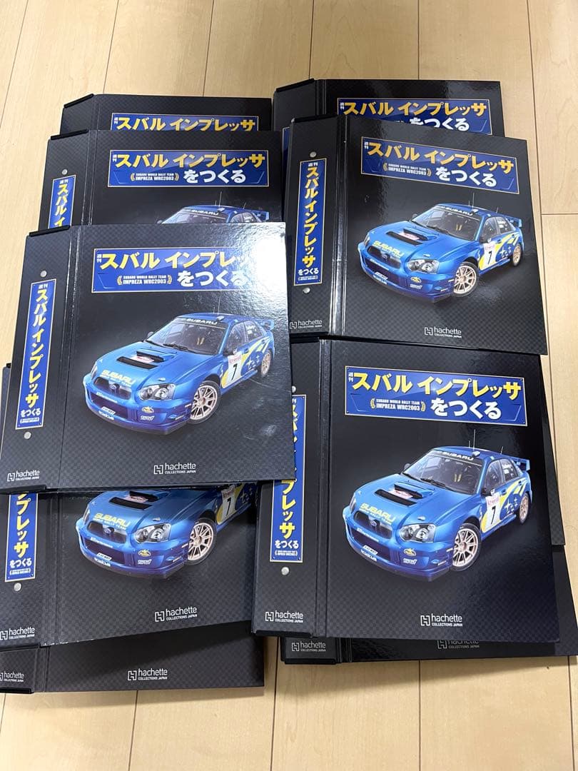 【完成品】1/8 アシェット 週刊 スバル インプレッサをつくる