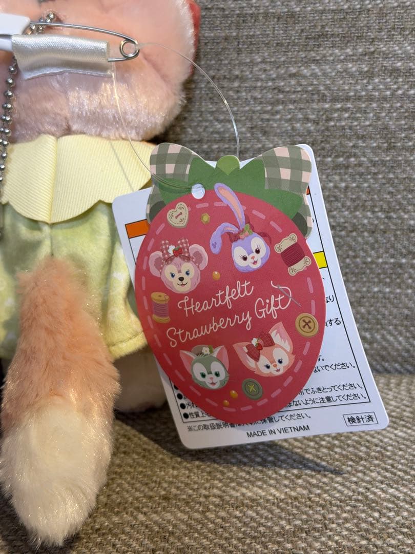 ディズニーシー　リーナベル　ステラルー　ハートフェルトストロベリーギフト