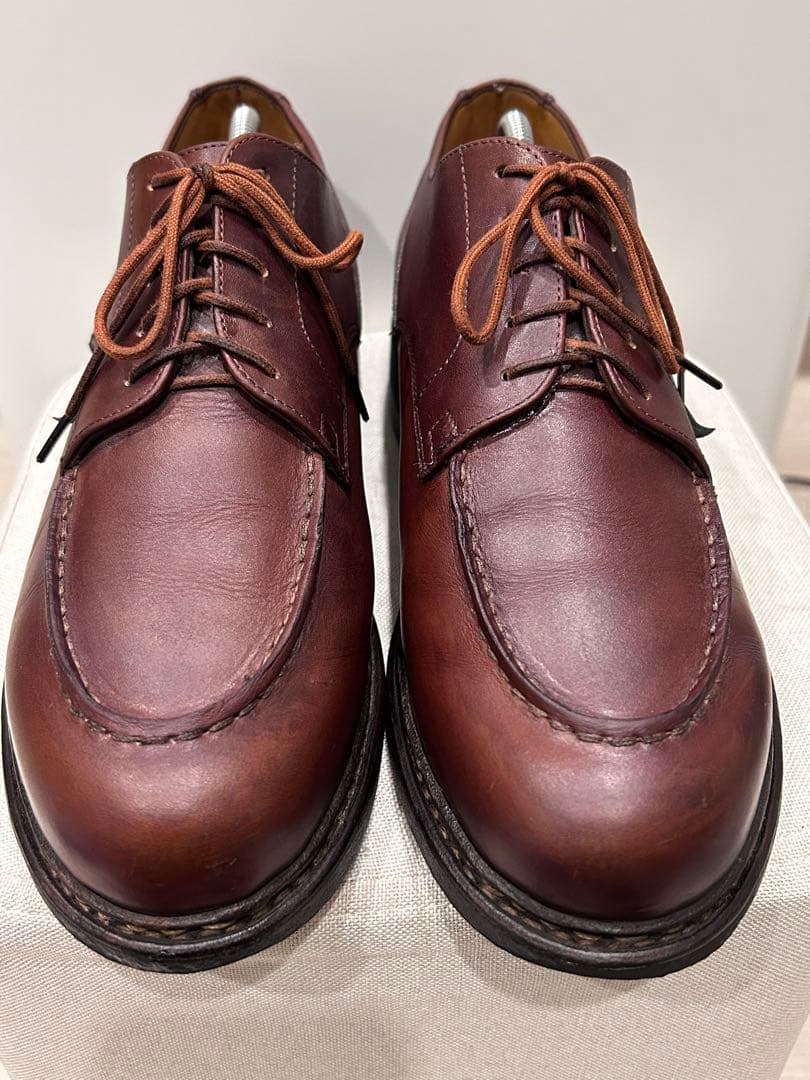 美品 パラブーツシャンボード ブラウンParaboot CHAMBOORD 8