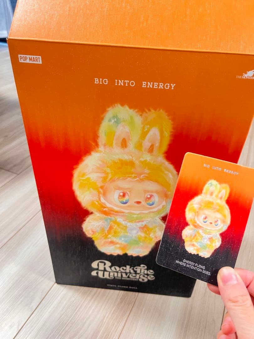 Labubu POP MART カラフルウサギぬいぐるみ