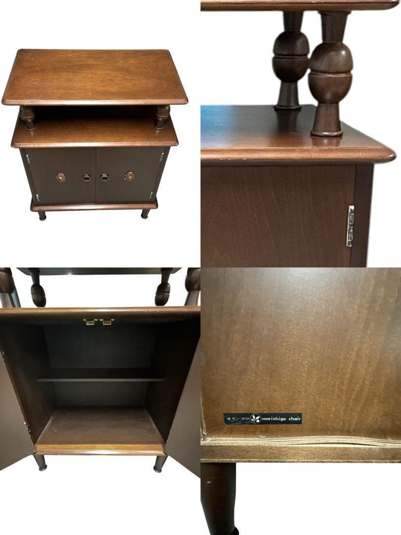 Morishige モリシゲ　コンソールキャビネット 木製クラシックキャビネット