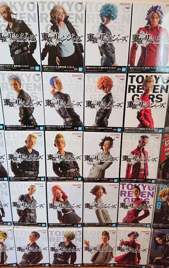 東京リベンジャーズ フィギュア 55点セットまとめ売り   写真2枚目あり
