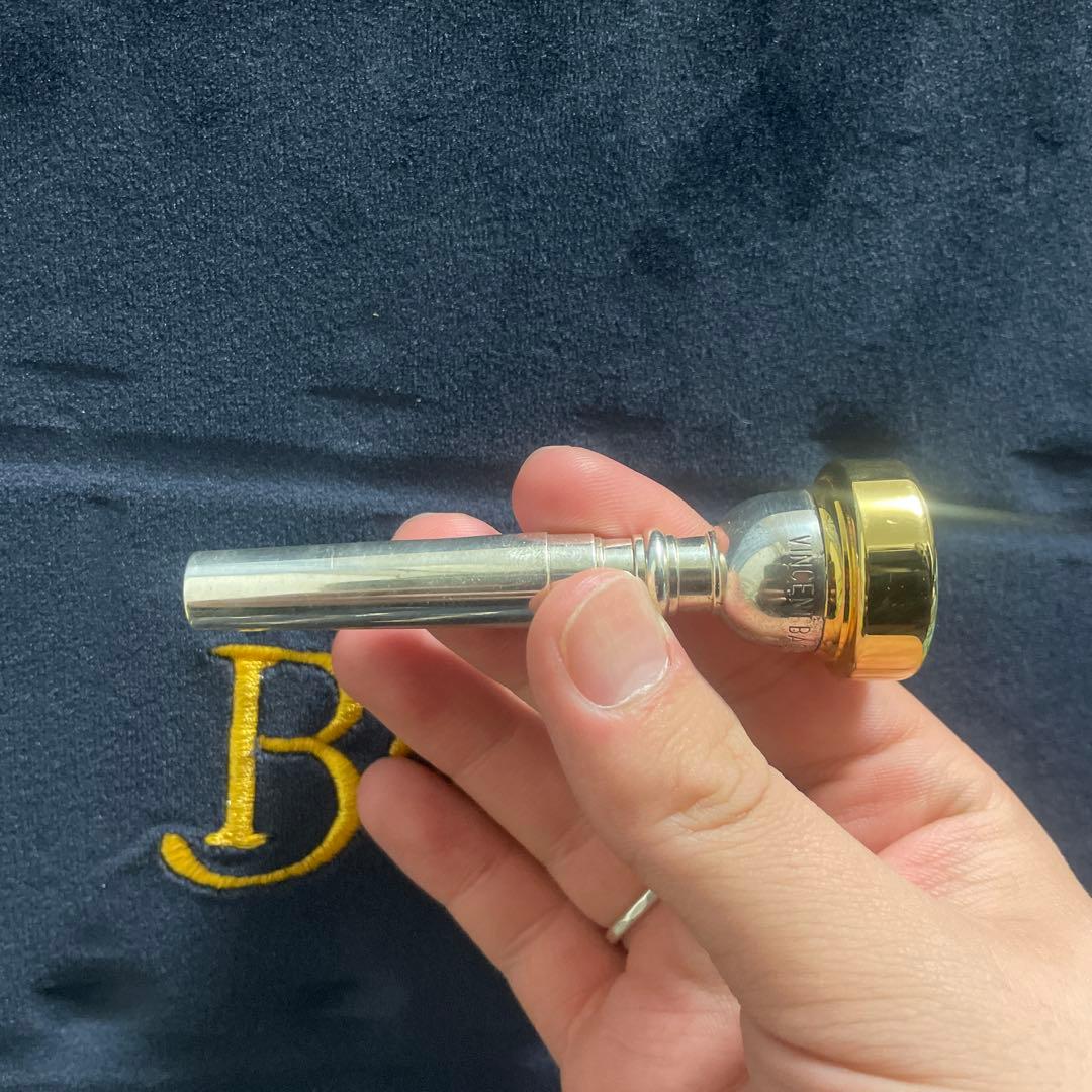 #5 Bach 1x リム金 トランペット マウスピース