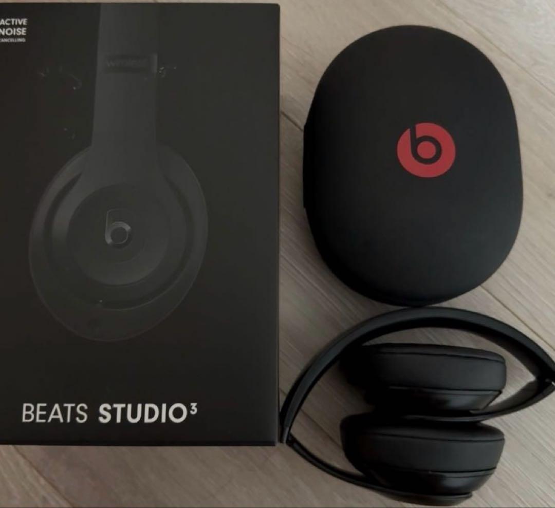 Beats Studio 3 ヘッドホン wirelessノイズキャンセリング