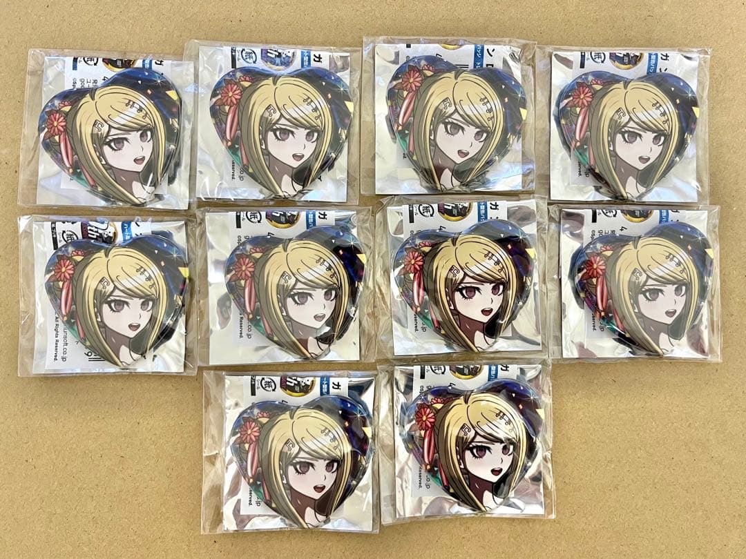 【即購入可能】ダンガンロンパ V3 10周年 ハート缶 赤松 10点セット