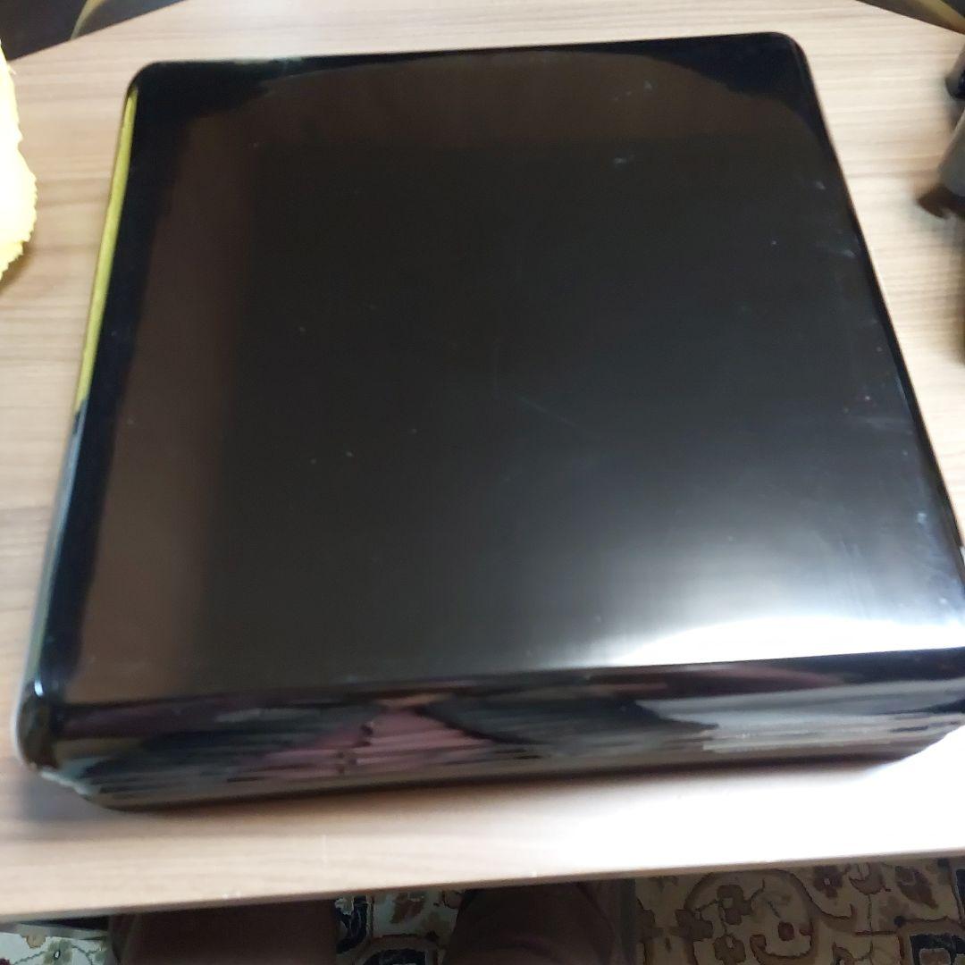 輪島黒塗懐石四方盆五客36×36