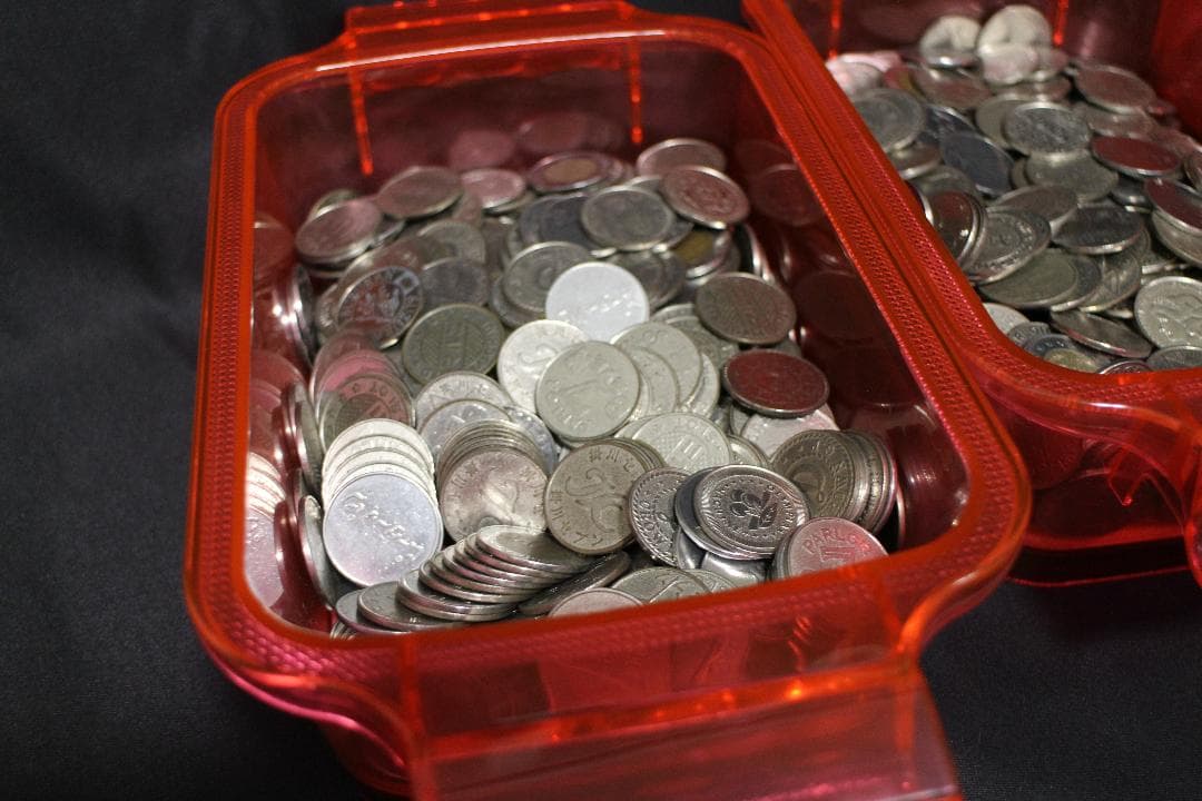 メダル スロット 25パイ 約9kg （ドル箱付き）