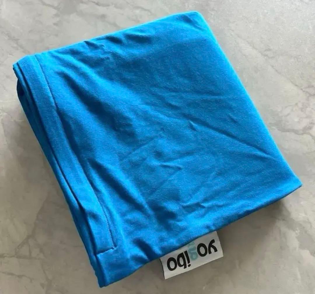 【新品未使用】ヨギボー　マックス　カバー　max アクアブルー色