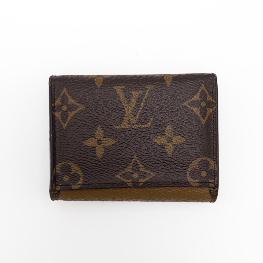 【未使用級】ルイヴィトン ポルトフォイユゾエ ジャイアントモノグラムリバース