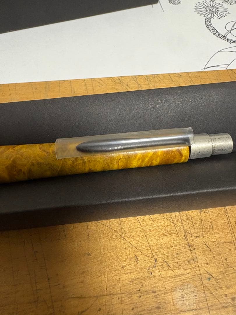 ウッドペンクラフト 木製ボールペン 本体 専用箱付き