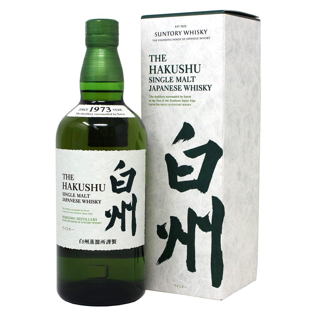 サントリーシングルモルトウイスキー白州