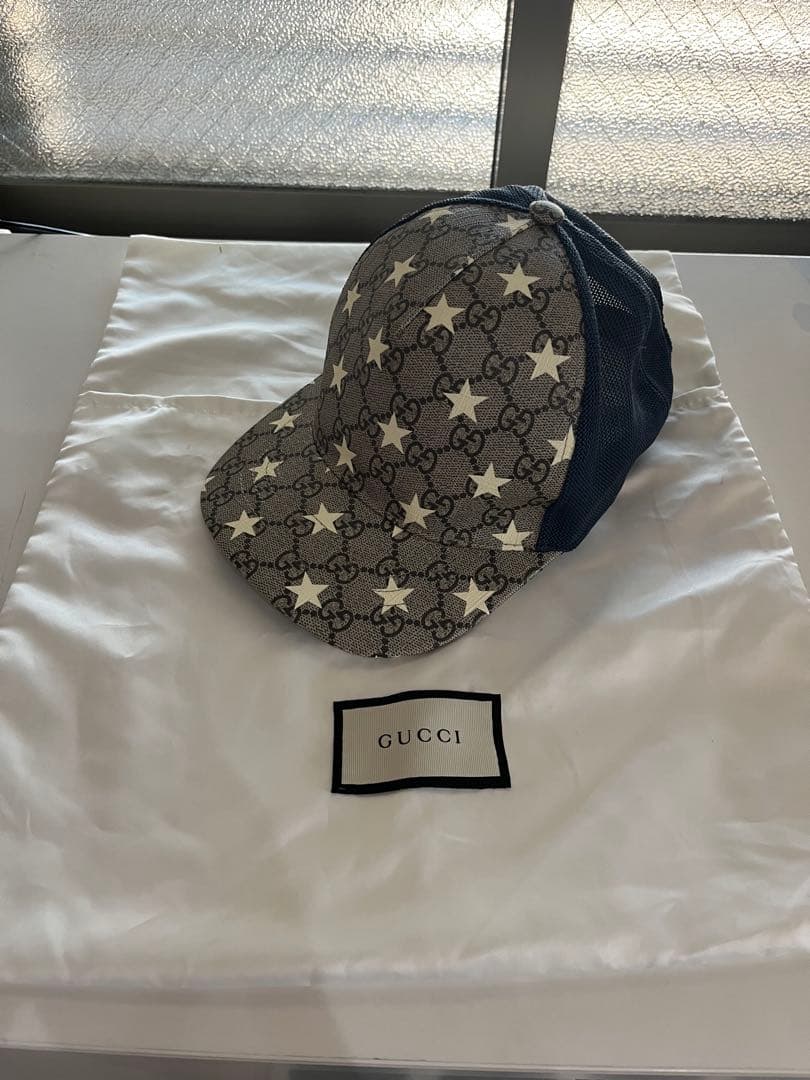 GUCCI (KIDS)星柄キャップ 56cm