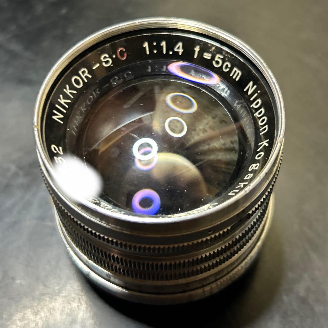 NIKON Nikkor-S・C 5cm F1.4 (L39)バルナックライカ用