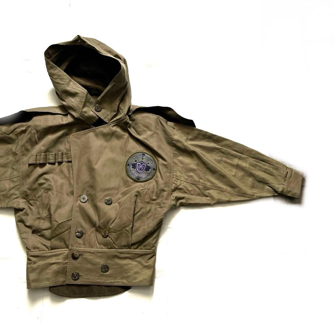 TAKEZOタケゾー日本製リバーシブル変形ブルゾンドルマンカーキボンバーダブル