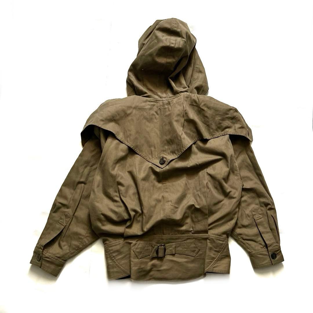 TAKEZOタケゾー日本製リバーシブル変形ブルゾンドルマンカーキボンバーダブル