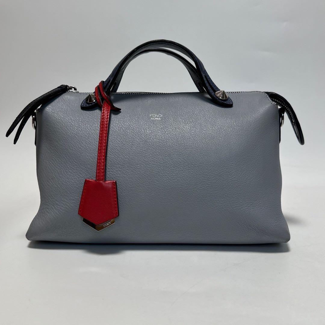 s81【美品】保存袋付　フェンディバイザウェイ　ミディアム　2wayショルダー.