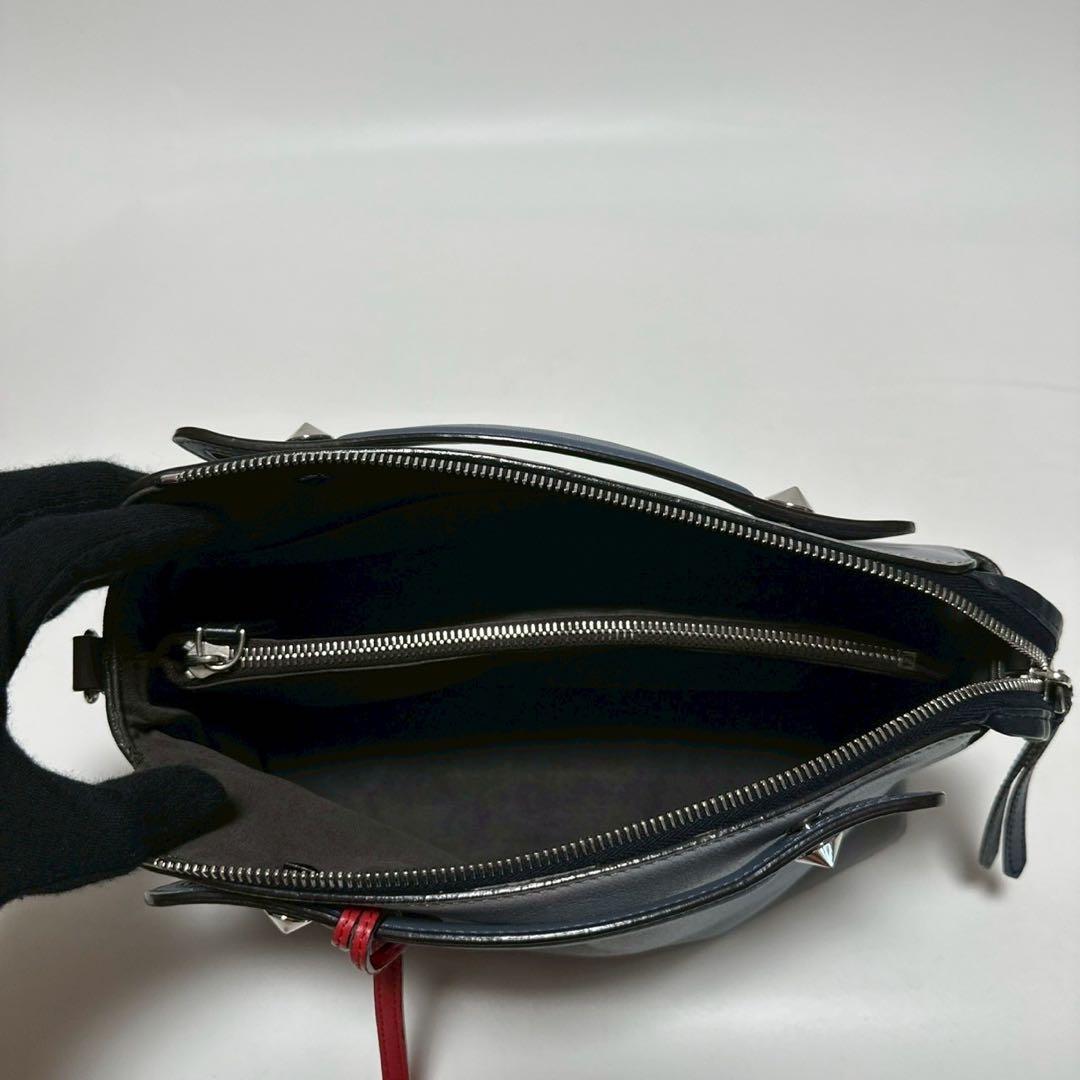 s81【美品】保存袋付　フェンディバイザウェイ　ミディアム　2wayショルダー.