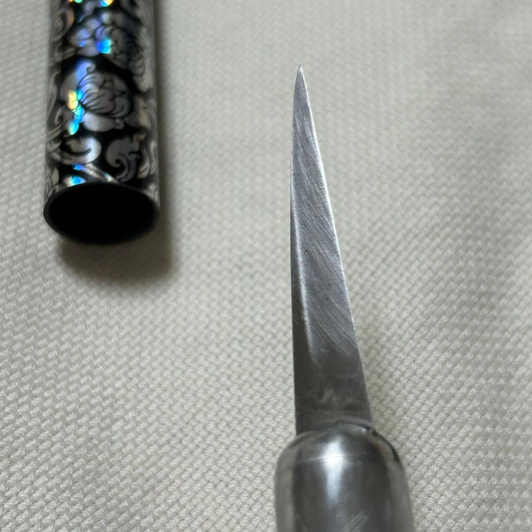 カービングナイフ 中古3本＋未使用1本＋ナイフセット