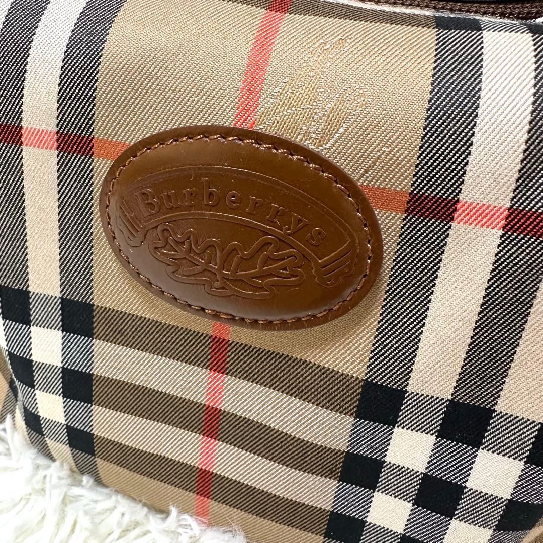 新年スペシャル出品　未使用バーバリー ミニハンドバッグ　ノバチェック