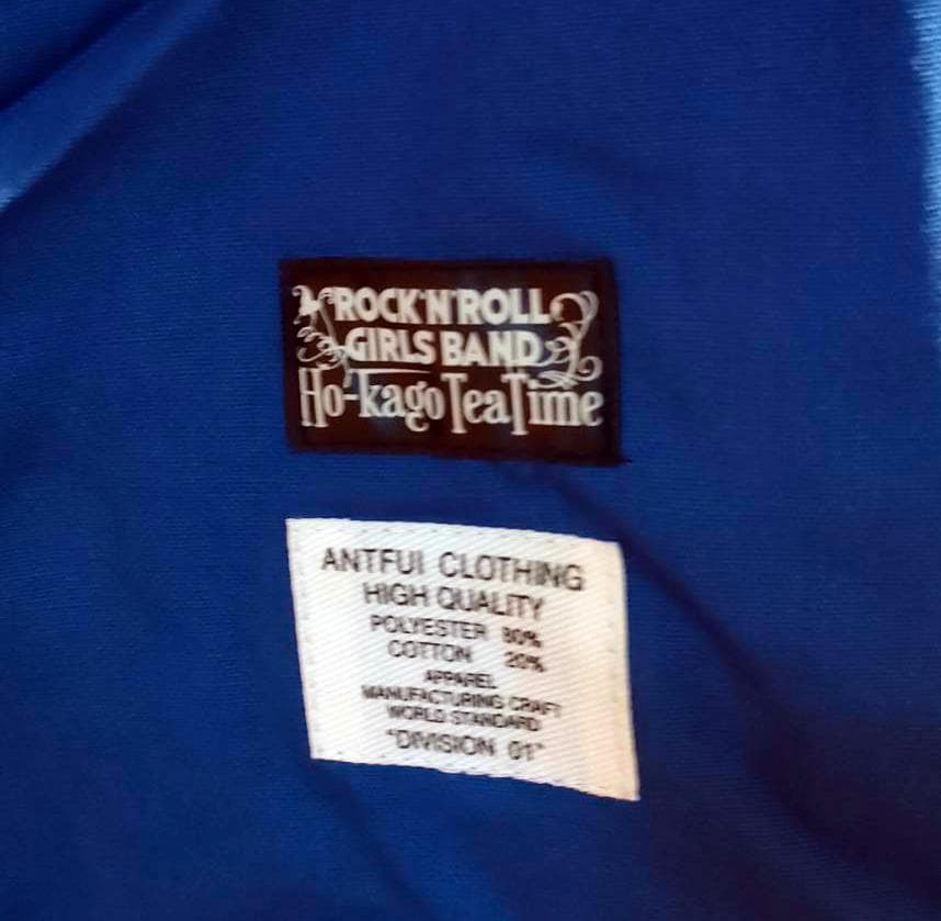 ◤未使用 けいおん！ ◢ K-ON! 平沢唯 中野梓 コーチジャケット