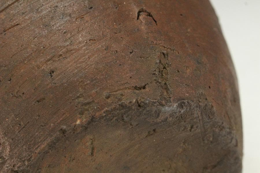 古備前 三耳壺 江戸時代 六古窯(K-XA852)