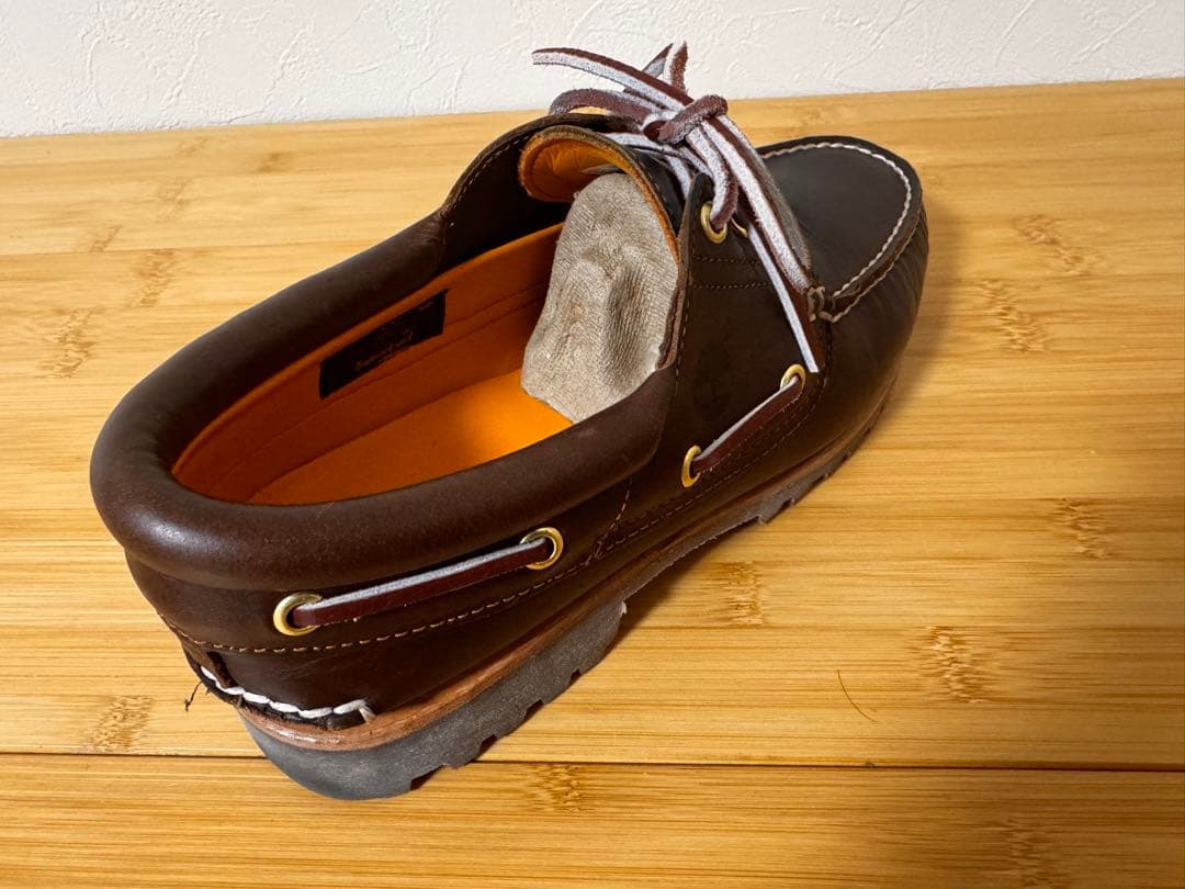 “名作定番”Timberland 3 eye BOAT SHOE 26cm