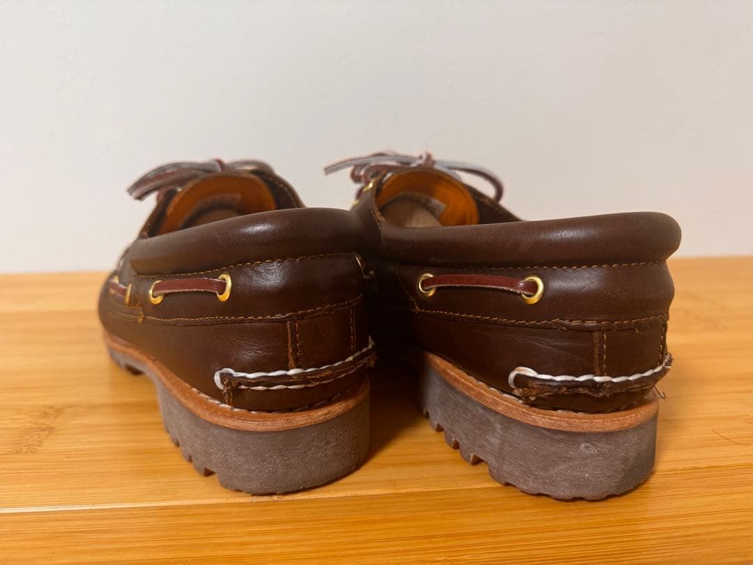 “名作定番”Timberland 3 eye BOAT SHOE 26cm