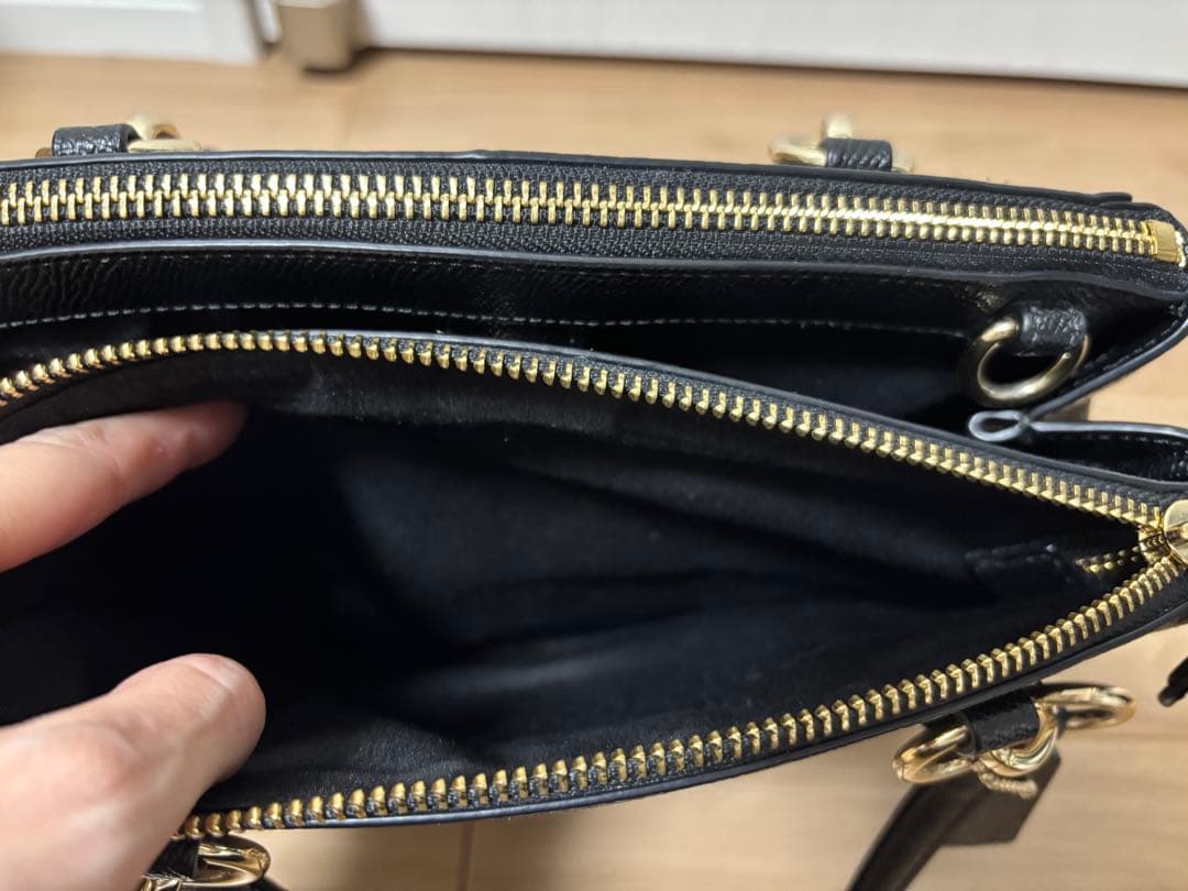 COACH ハンドバッグ ショルダーバッグ 2way ブラック 黒