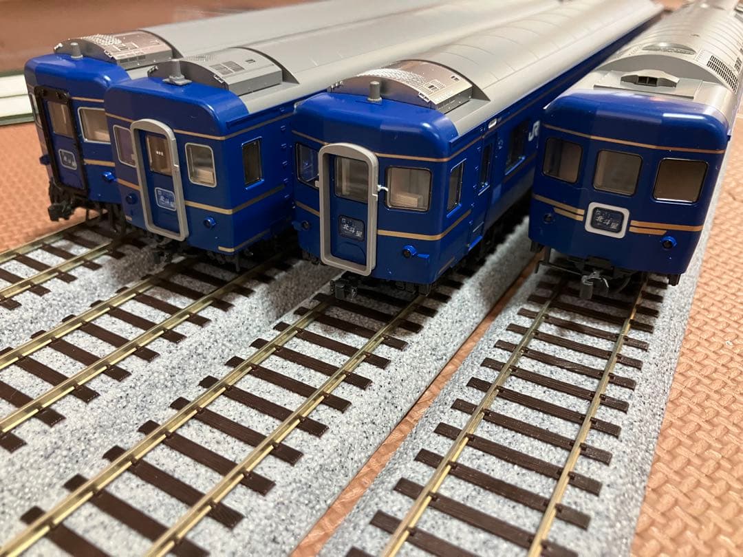 KATO HO 24系北斗星フルセット ブルートレイン