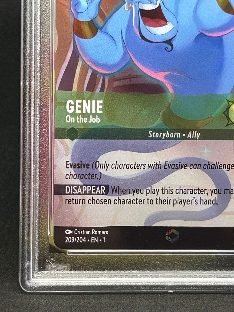 ロルカナ Lorcana エンチャンテッド enchanted ジニー PSA