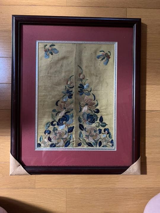 中国のアンティーク刺繍