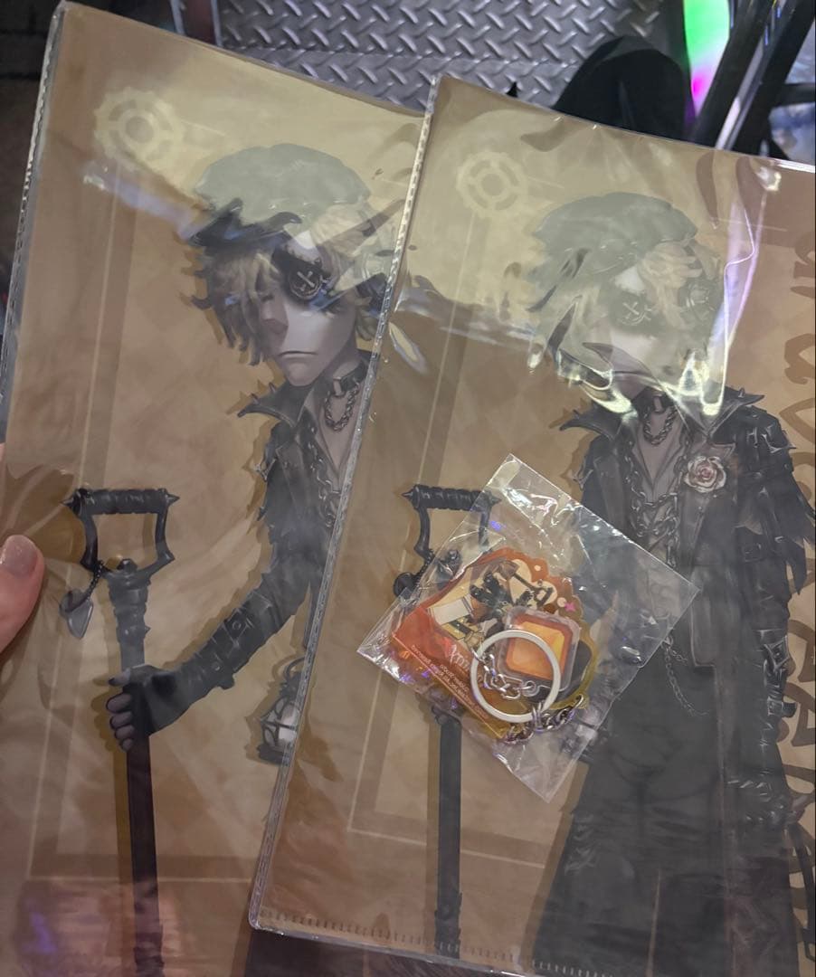 アイデンティティV クリアファイル2点、アクキー