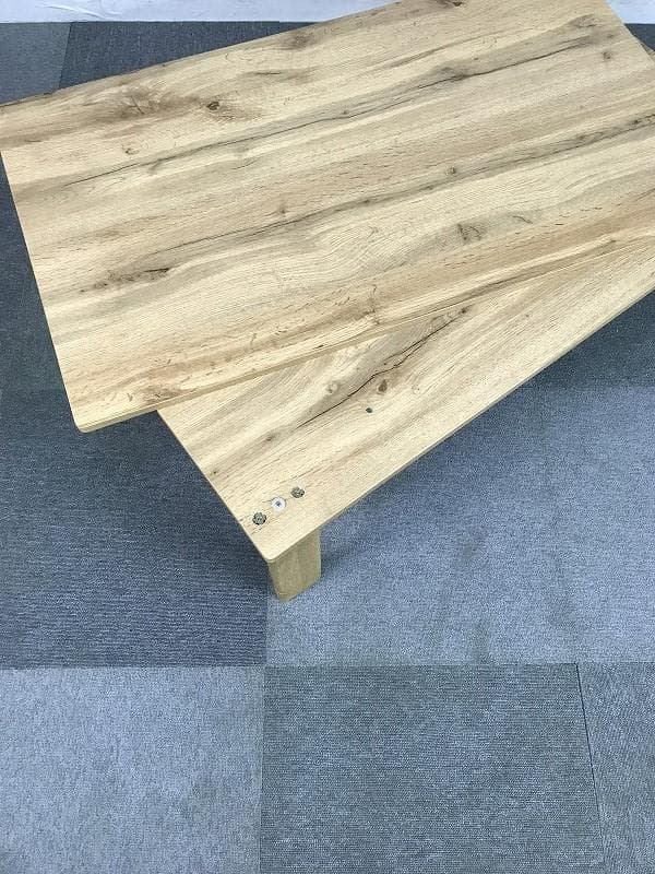 【新品】リバーシブル　折れ脚　フラットヒーターこたつNA