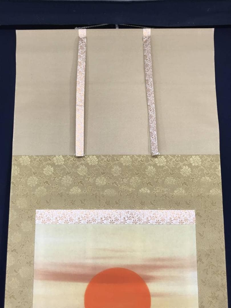 【真作】春王/双鶴図/鶴図/掛軸/名家伝来/AC-486